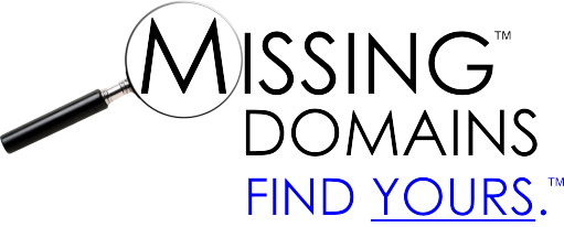 MISSING DOMAINS